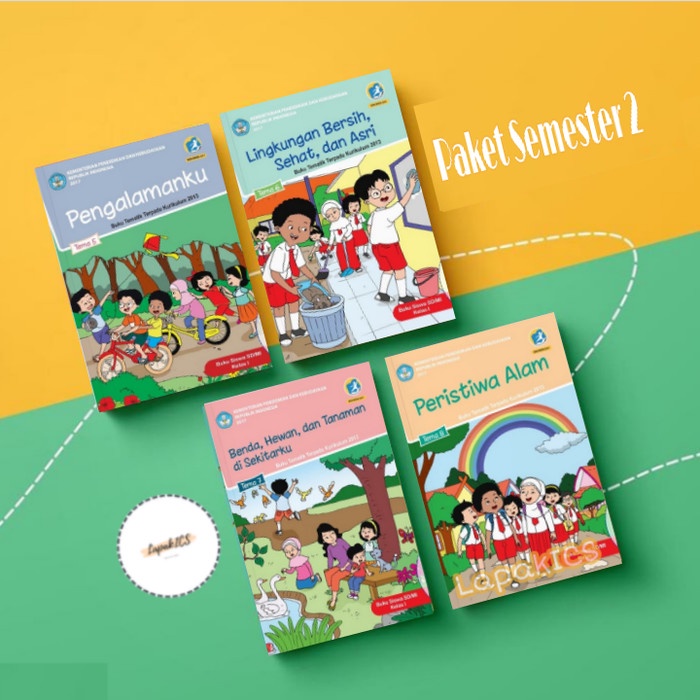 

Paket Buku SD Kelas 1 Tematik Semester 2 Revisi 2017-2018