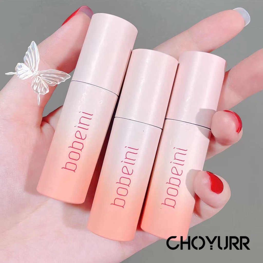 【COD】Lipstik Cream Velvet-Mist Matte Lip Clay Waterproof Non-stick Lip Mud Tahan Lama Tahan Air Korean Original Makeup -CH