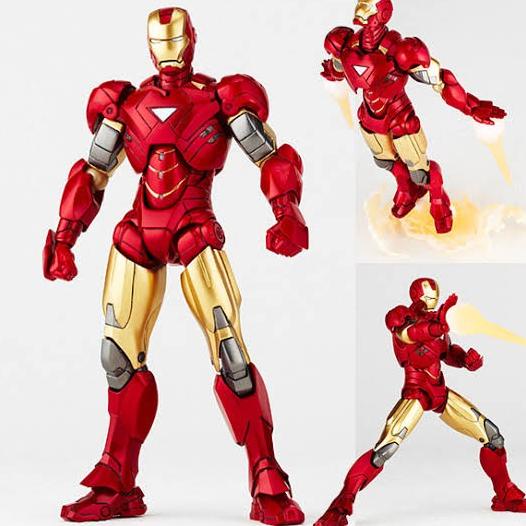 KAIYODO REVOLTECH MARVEL IRON MAN MARK 6 ORIGINAL