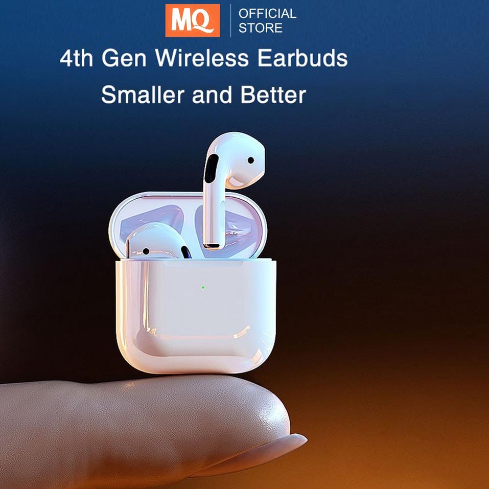 ™ MQ Handsfree Wireless Bluetooth 5.0 In-Ear + Box Charging Pro4 Tws ➭