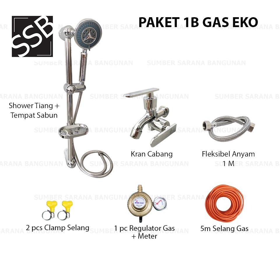 Paket Lengkap Instalasi Water Heater Gas Ekonomis Murah