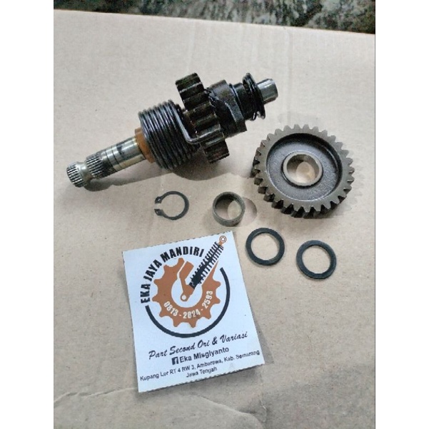 As selah as kick set gigi penghantar starter megapro mono versa 150 crf 150 mp mono fi original seco