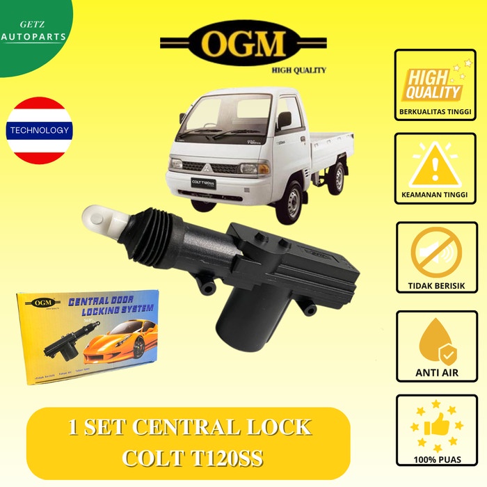Central Lock Sentral Lock Central Door Lock System Centrallock Komplit 4 Pintu Kunci Mobil Mitsubish