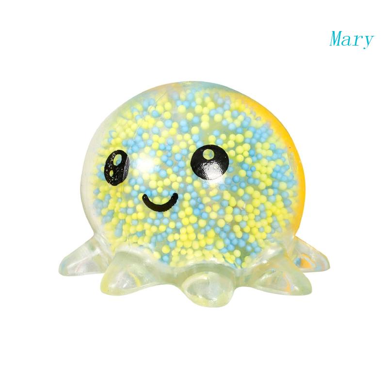 Mary Handhold Soft Toy Charm Animal Gurita Yang Terlihat Real Untuk Dewasa Anti Stress