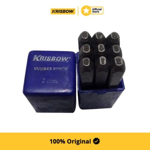 

Kol Krisbow Punch Number Ukuran 2 Mm