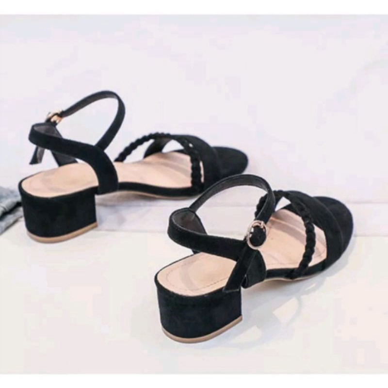 Igbshoes - Sepatu Heels Hak Tahu Kepang