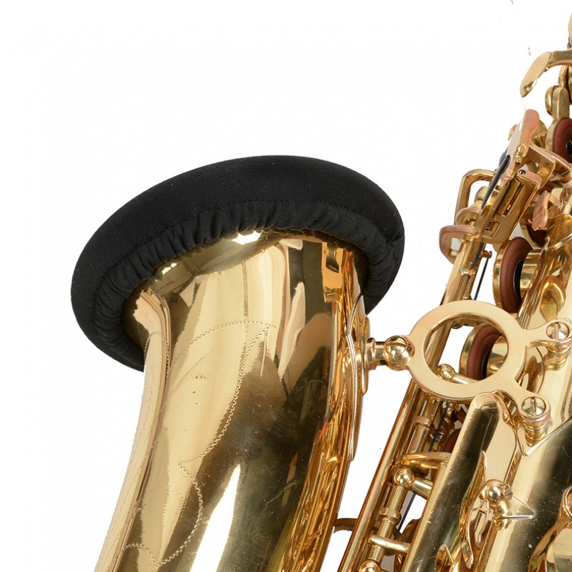 Saxophone Penutup Topi Mute Tanduk Terompet Bahan Katun Polyester Dapat Digunakan Kembali