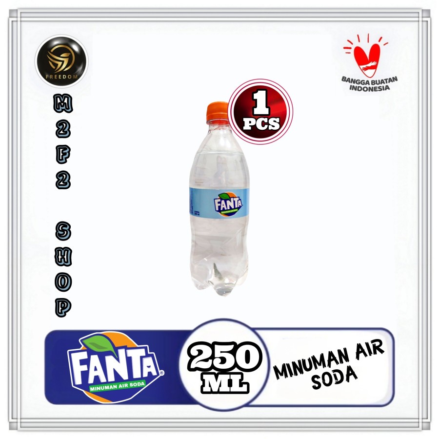 

Fanta Air Soda Tawar Botol Plastik Pet - 250 ml (Kemasan Satuan)