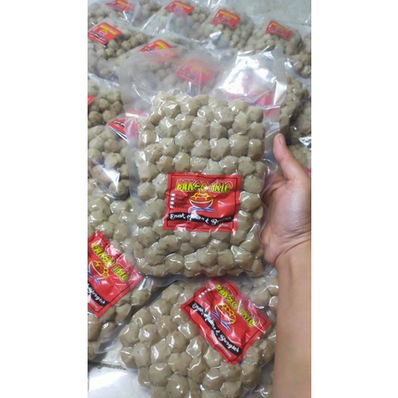 

bakso sapi asliTRIO(size mini/krikil)-+120 biji500 gr