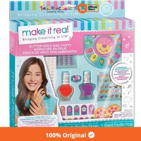 Make It Real Cat Kuku Glitter Nail Party