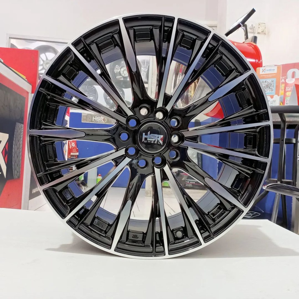 Velg Mobil Ring 17 HSR WX untuk Veloz, Sienta, Altis, Corona, Celica, Xpander, Camry, Ertiga, Innova