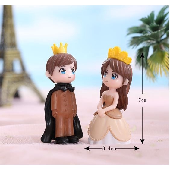 Miniature Lover Figures - Lovers Couple Figurines #38 (2pcs)