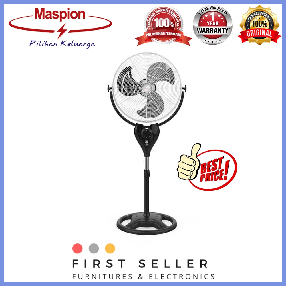 MASPION WALL FAN / KIPAS ANGIN PW 507S/PW 1603 S / PW-507 S W (16 - 20 INCH)