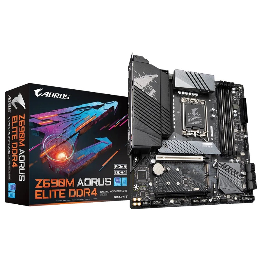 GIGABYTE Z690M AORUS ELITE DDR4 INTEL Z690 LGA1700 MOTHERBOARD