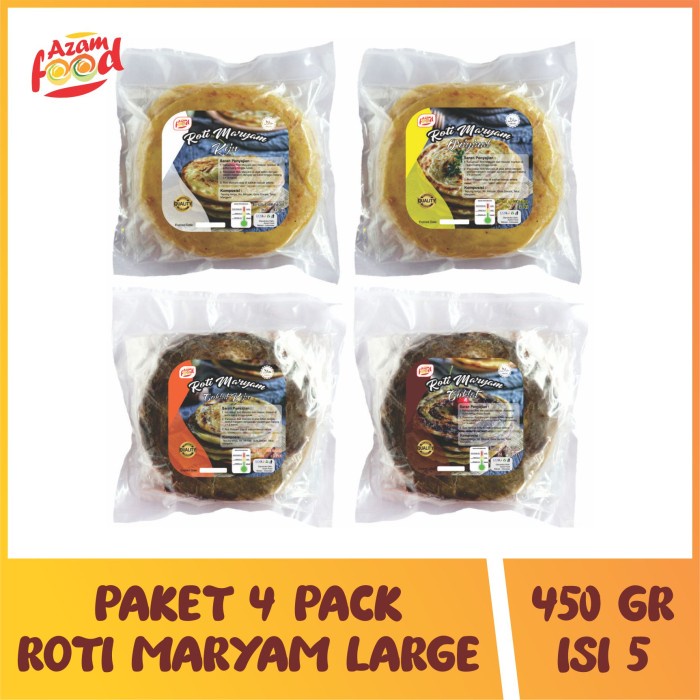 

Past Paket 4 Roti Maryam Large
