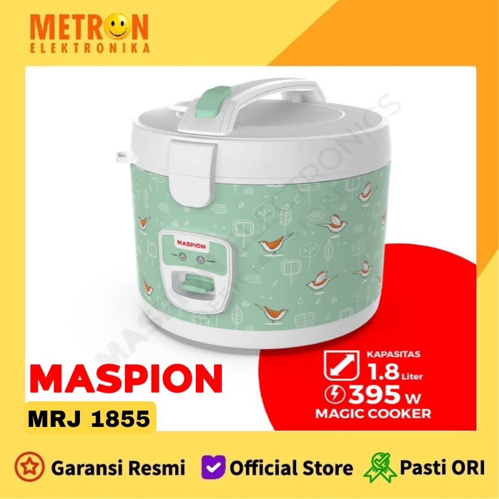 MASPION MRJ 1855 PENANAK NASI / MAGIC COM 1,8(LITER) / MRJ1855