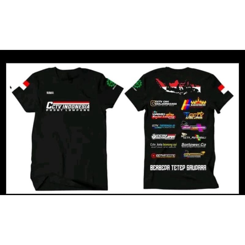 KAOS SEDULURAN CCTV INDONESIA COD