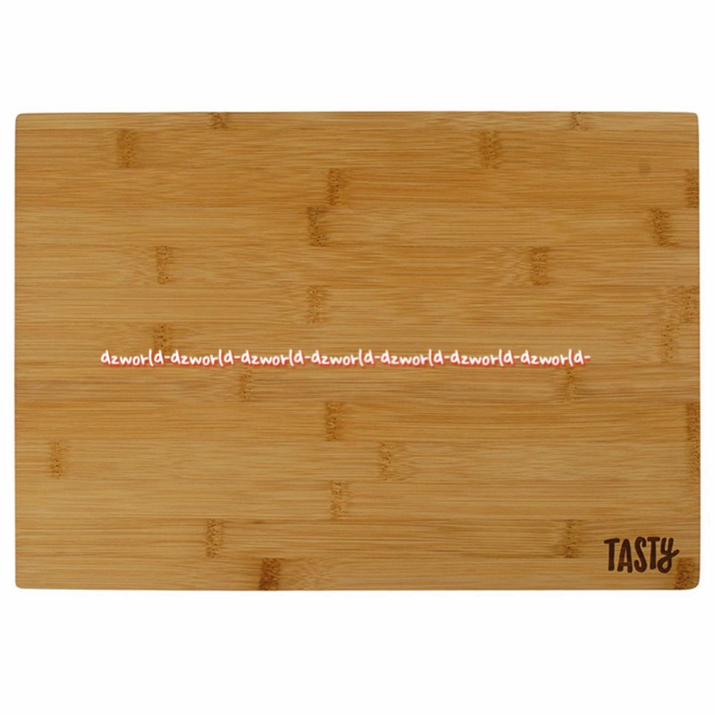 Tasty Cutting Board Bamboo Big 35cm Talenan Kayu Bambu Ukuran Besar Alas Pemotong Bumbu  Serbaguna Warna Coklat Kayu Asli Ukuran L Tasti