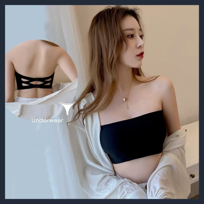 barokahgamis SILENZA NON SLIP STRAPLESS BRA BELI 1 GRATIS 1