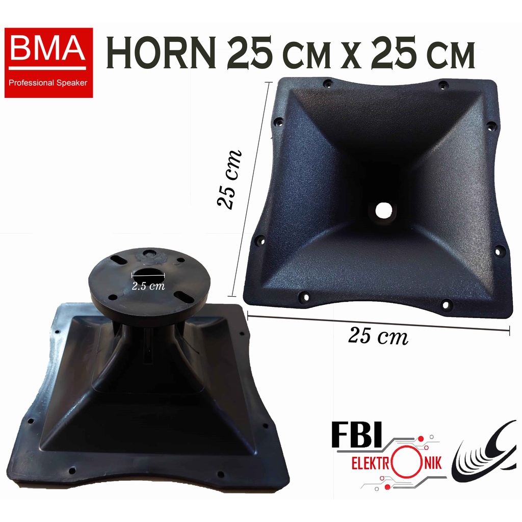 Tweeter horn Baut PVC Tebal / Twiter Corong 25 x 25 CM / Horn Tweeter 25x25 Model RCF LK