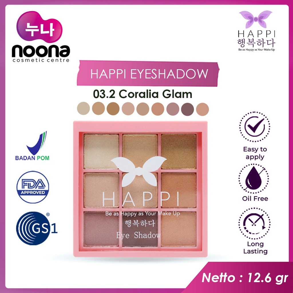 HAPPI EYE SHADOW 12.6 GR -NJ