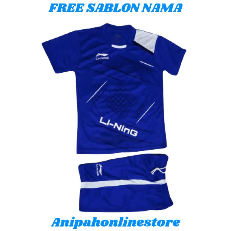 [ free sablon nama ] Jersey terbaru anak/ kaos badminton anak laki-laki perempuan baju futsal anak