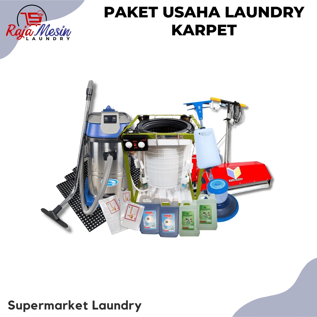 PAKET USAHA LAUNDRY KARPET