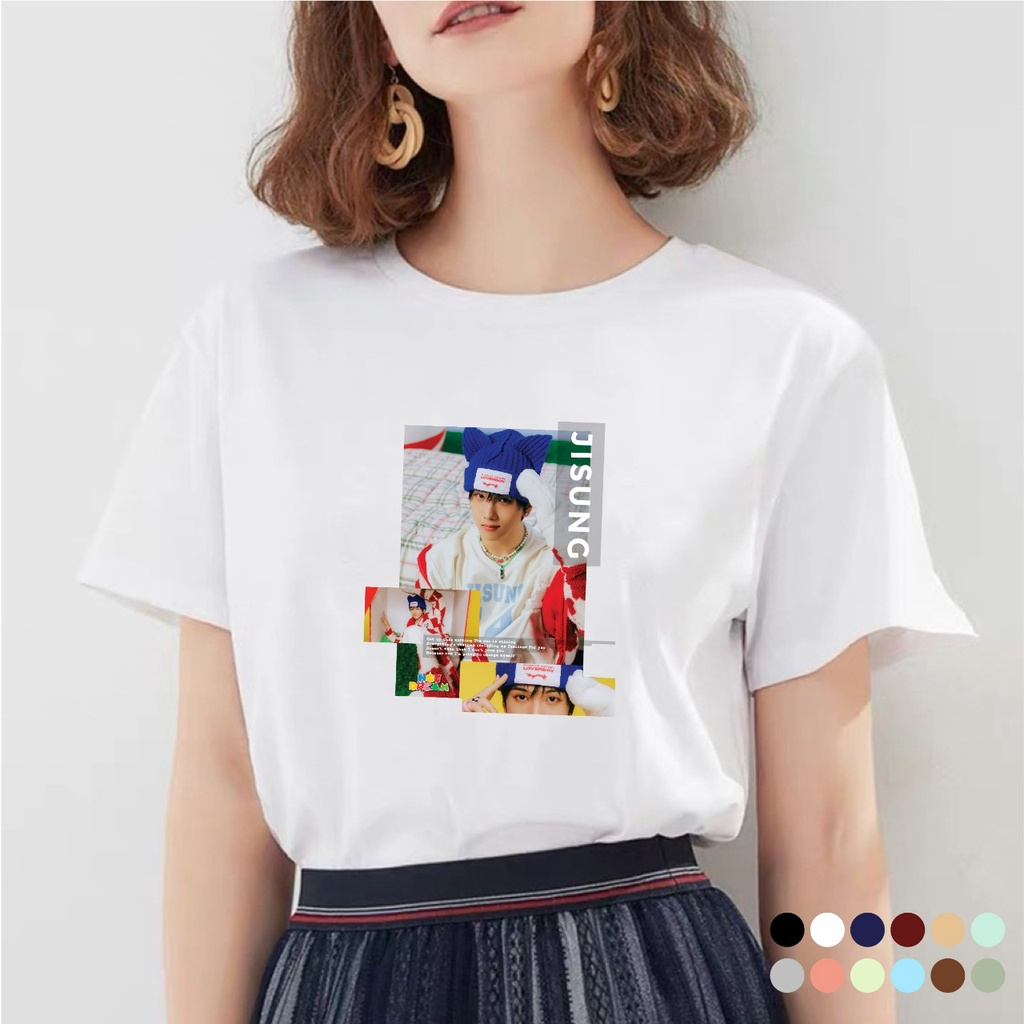 Kaos Kpop NCT Dream Candy Jisung Photo Unisex S-XXL Big size/Jumbo