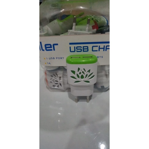 Agiler Usb Charger Adapter / Kepala Charger 2 Usb Port And Max 2.0 A