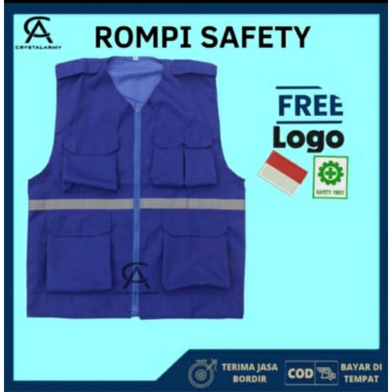 COD ROMPI TACTICAL AUTDOOR MULTIFUNGSI ROMPI OUTDOOR/ROMPI LAPANGAN/VEST PRIA