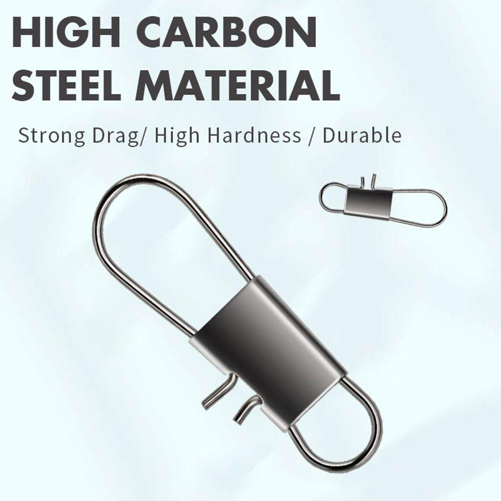Top 10pcs Konektor Snap Pancing Dengan Pin New Stainless Steel Tahan Lama Heavy Duty Ball