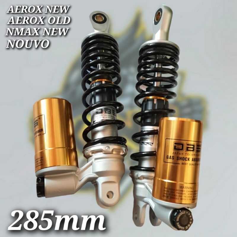 Shock tabung bawah AEROX 285MM - SHOCK DBS NOUVO TABUNG BAWAH 285MM