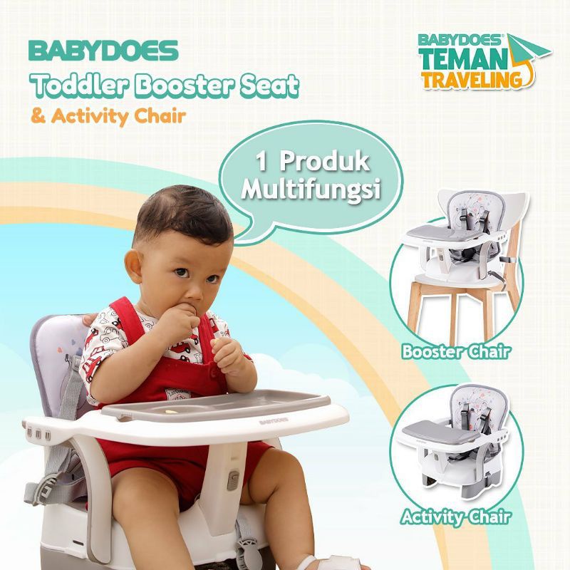 Babydoes Toddler Booster Seat&amp;Activity Chair/Kursi makan bayi