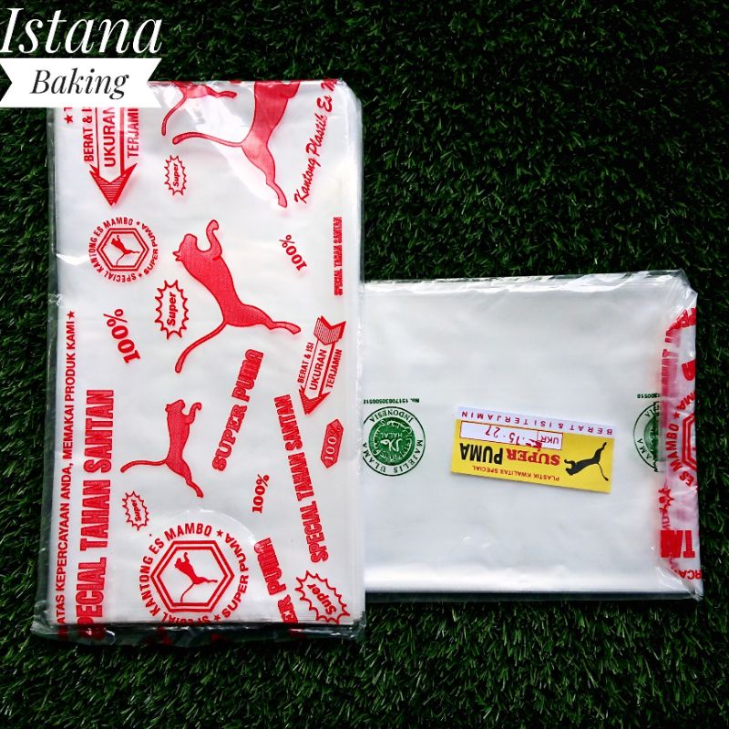 Istana Baking Plastik Merk Puma Plastik Es Batu Plastik Tahan Santan Termurah