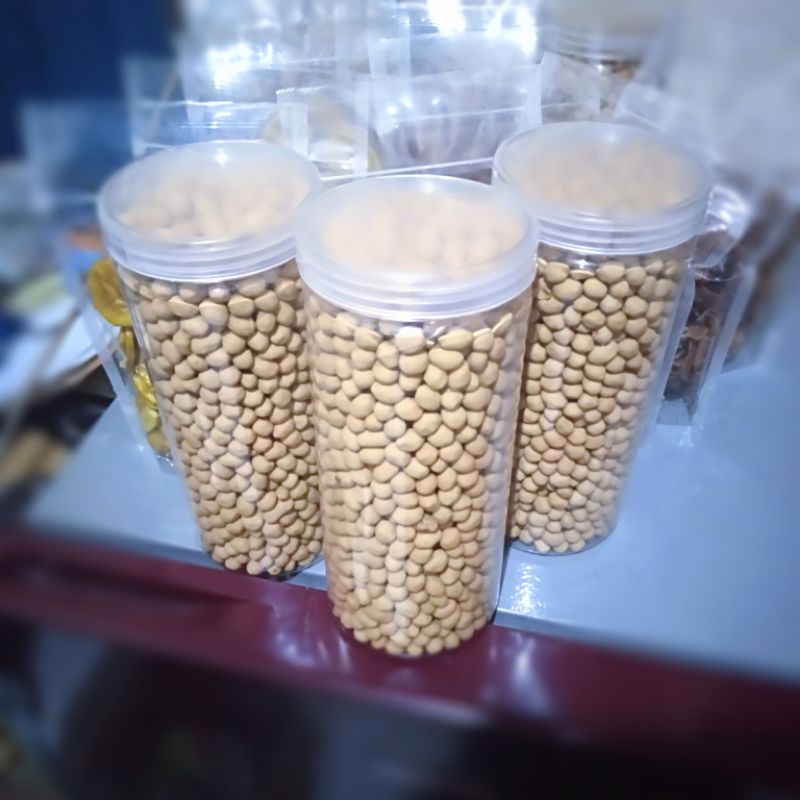 

kacang telur atom Berat Per Toples 750 gram