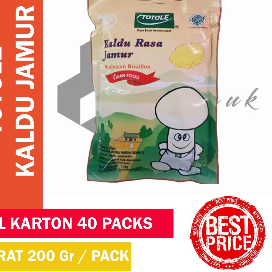 

FEB412 Kaldu Jamur TOTOLE (200 Gram) Murah Meriah & Berkualitas !!! |||
