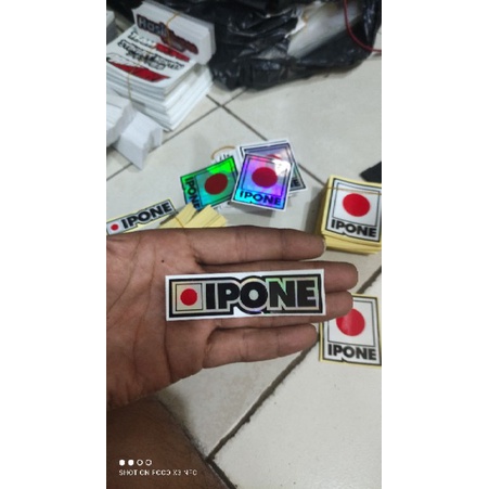 stiker IPONE cutting stiker logo oli motor