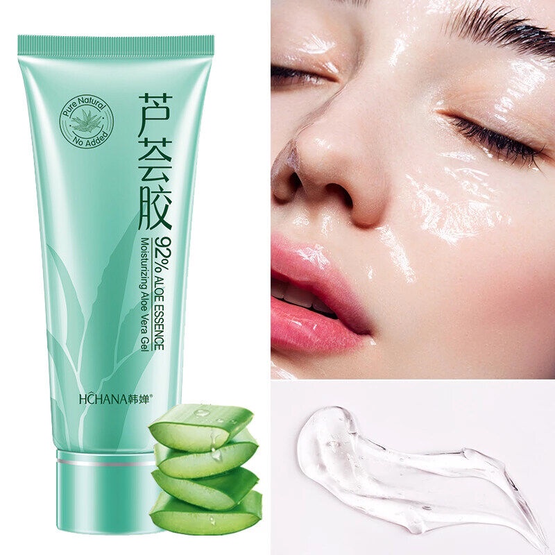 Moisturizing Aloe Vera Gel Freshener Soothing Moisturizing 92% Aloe Vera Gel Serum
