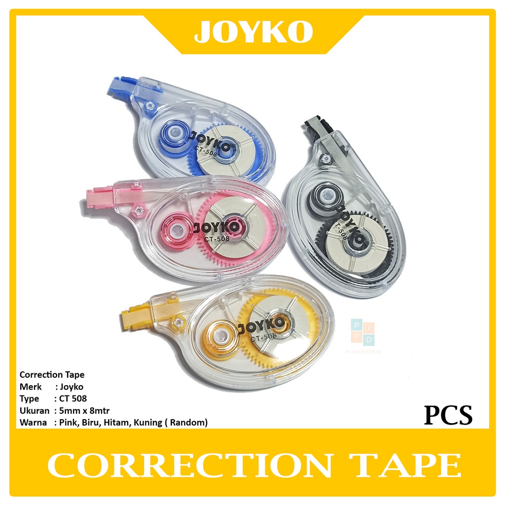 

JOYKO- Correction Tape / Pita Koreksi CT-508 - Pcs