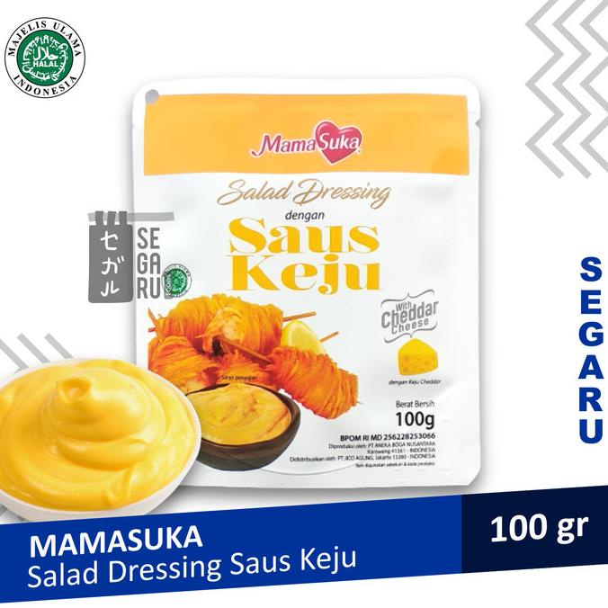 

Mamasuka Cheesy Mayonnaise | Salad Dressing Saus Keju 100 gr