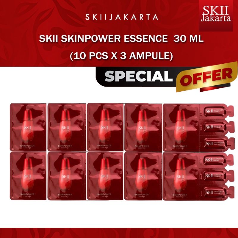 SK-II SK II SKII SK SKINPOWER ESSENCE SACHET AMPULE 10 PCS