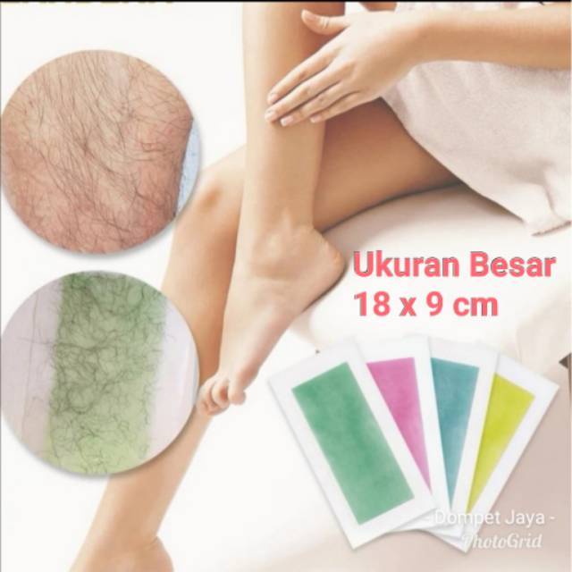 (COD) Hair Removal Strip Waxing Strip Paper Wax Paper Wax Pencabut Bulu