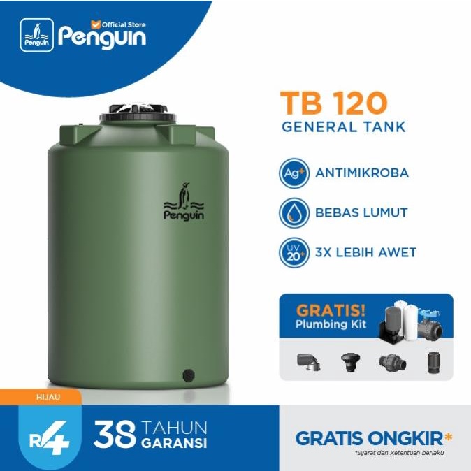 Penguin Tangki | Toren | Tandon Air TB 120 1200 liter