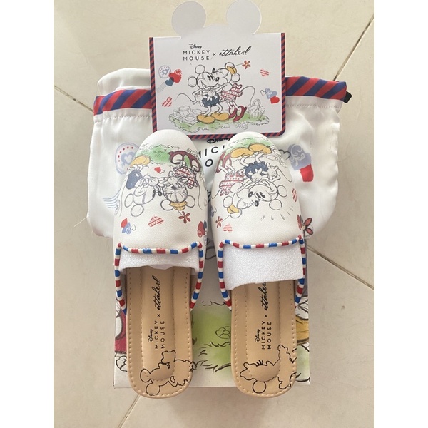 Ittaherl Dear Mickey Slipper Round