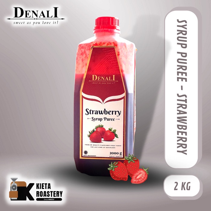 

DENALI STRAWBERRY PUREE 2000GR