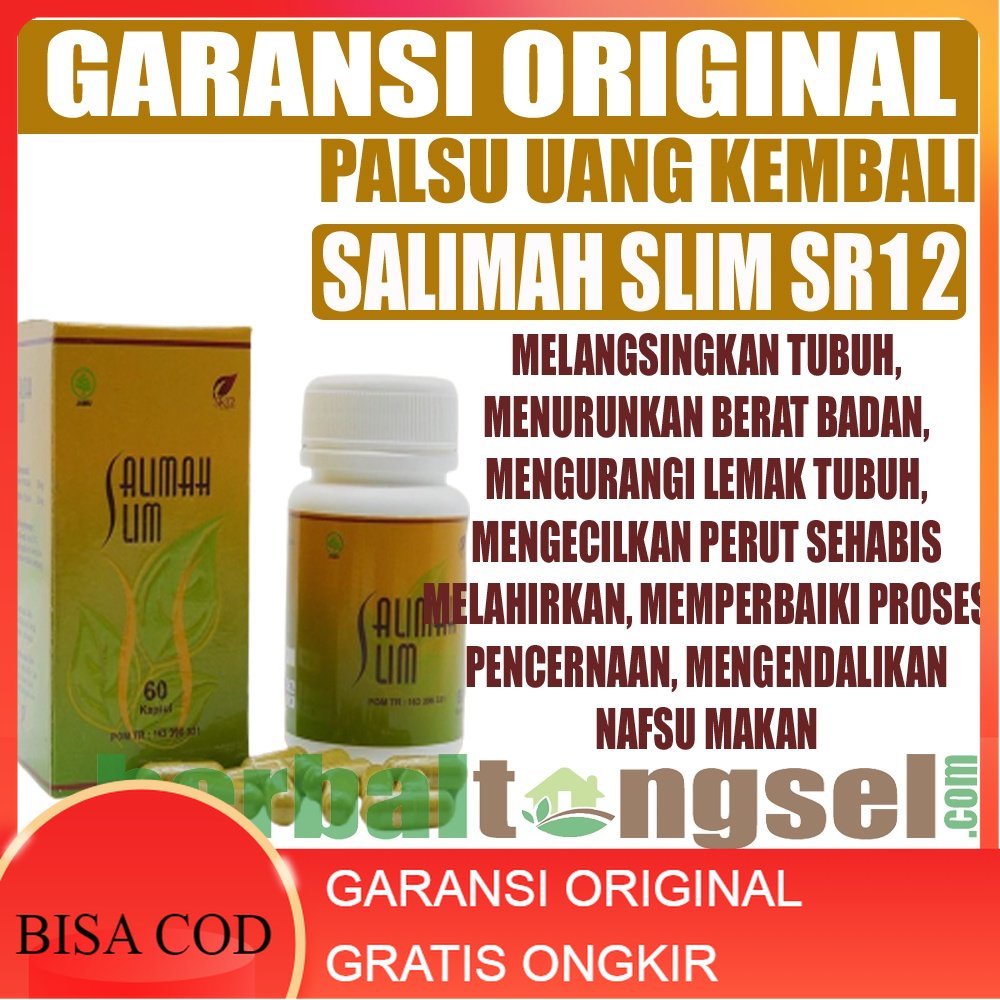 Salimah Slim SR12 Original Salimah Slim Pelangsing Salimah Slim Original Salimah Slim Murah Salimah 