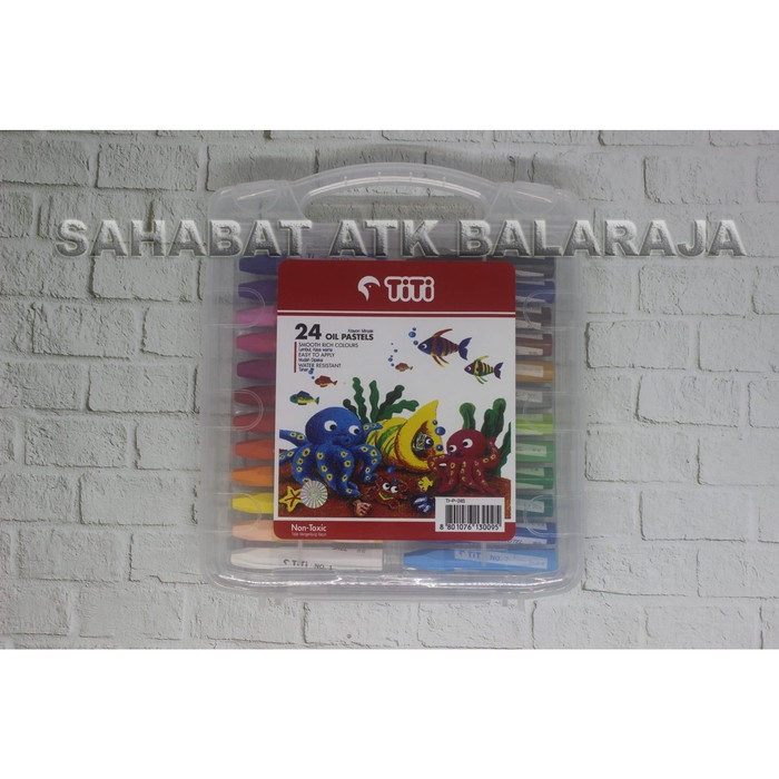 

Pastel Titi Crayon Oil Pastels 24 Warna