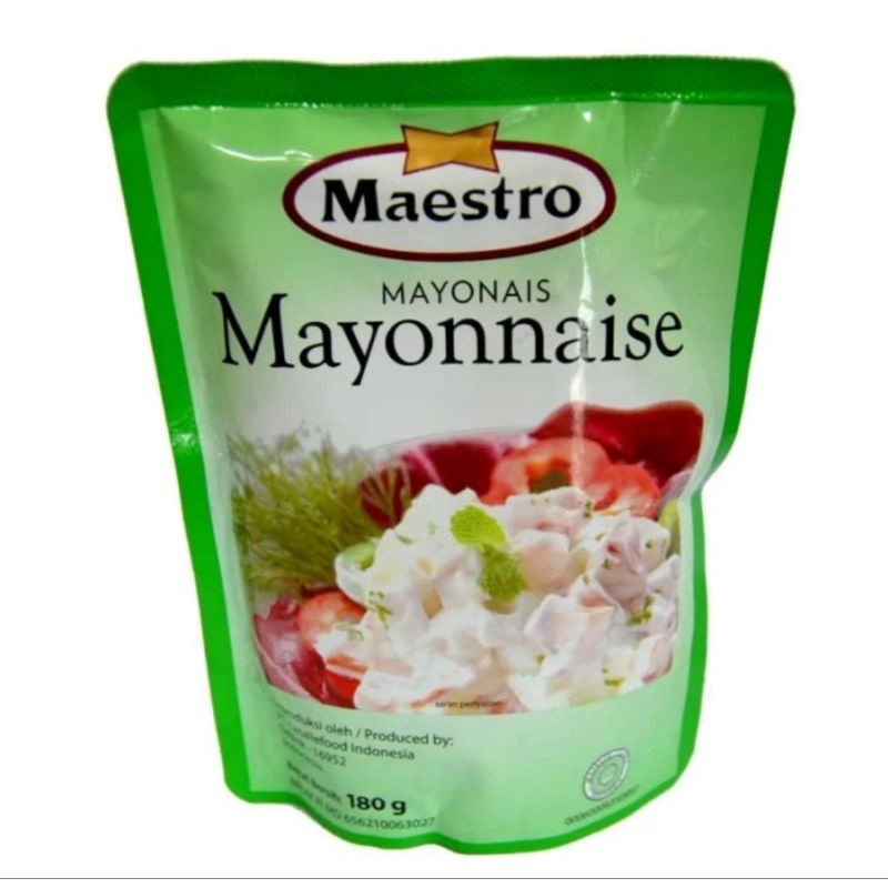 

MOOJOK-Mayonais Maestro 180 gr Mayo Kurang Lemak Enak Murah