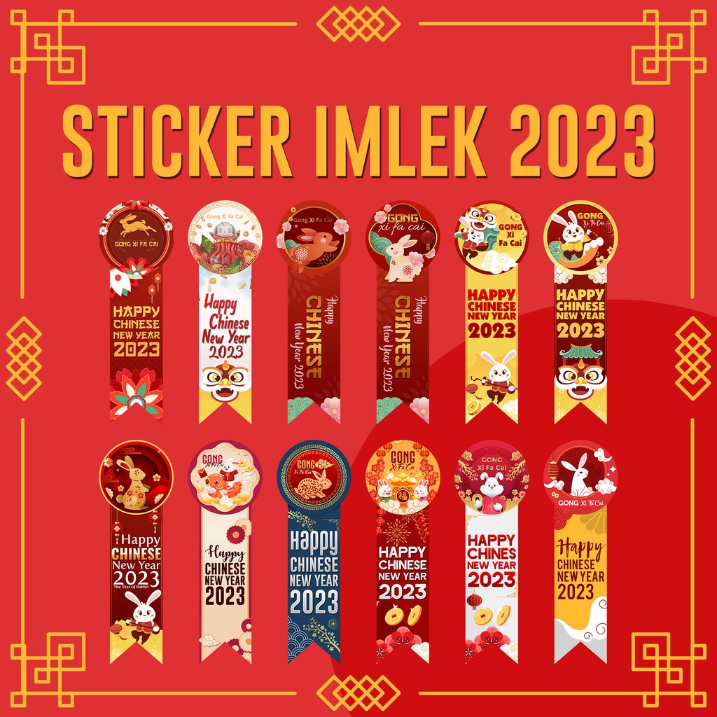 

STICKER SEAL /STICKER TOPLES KUE / EDISI IMLEK 2023