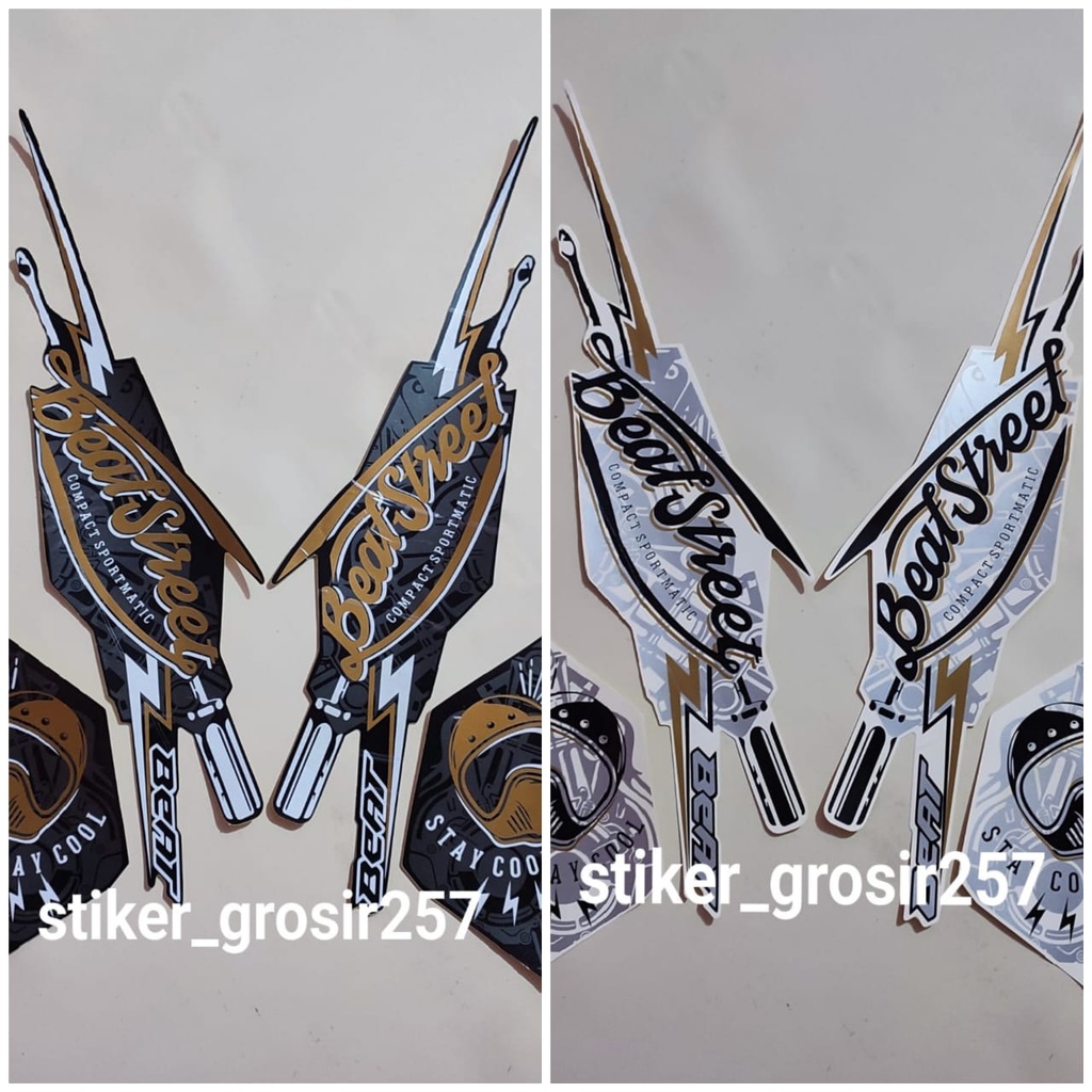 STRIPING BEAT STREET 2018 FI | stiker motor honda beat street